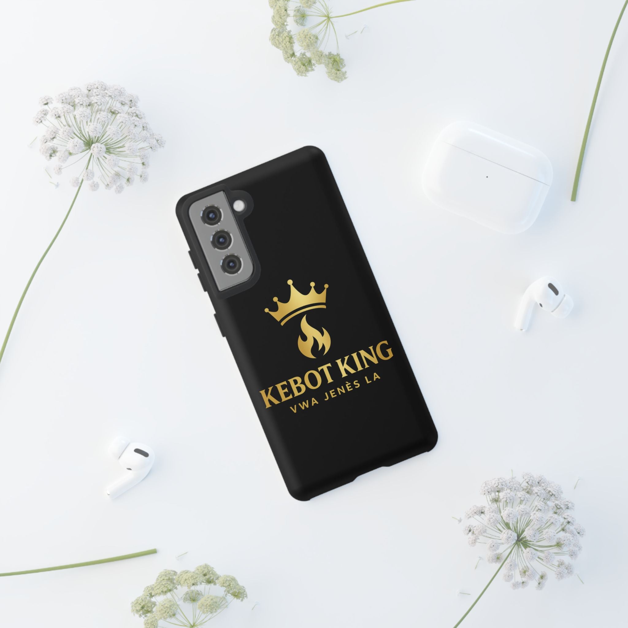 Tough Cases: Stylish Phone Case for Kings, Crown Design, Unique Gift, Protective Cover, Birthday, Celebration, Everyday Use