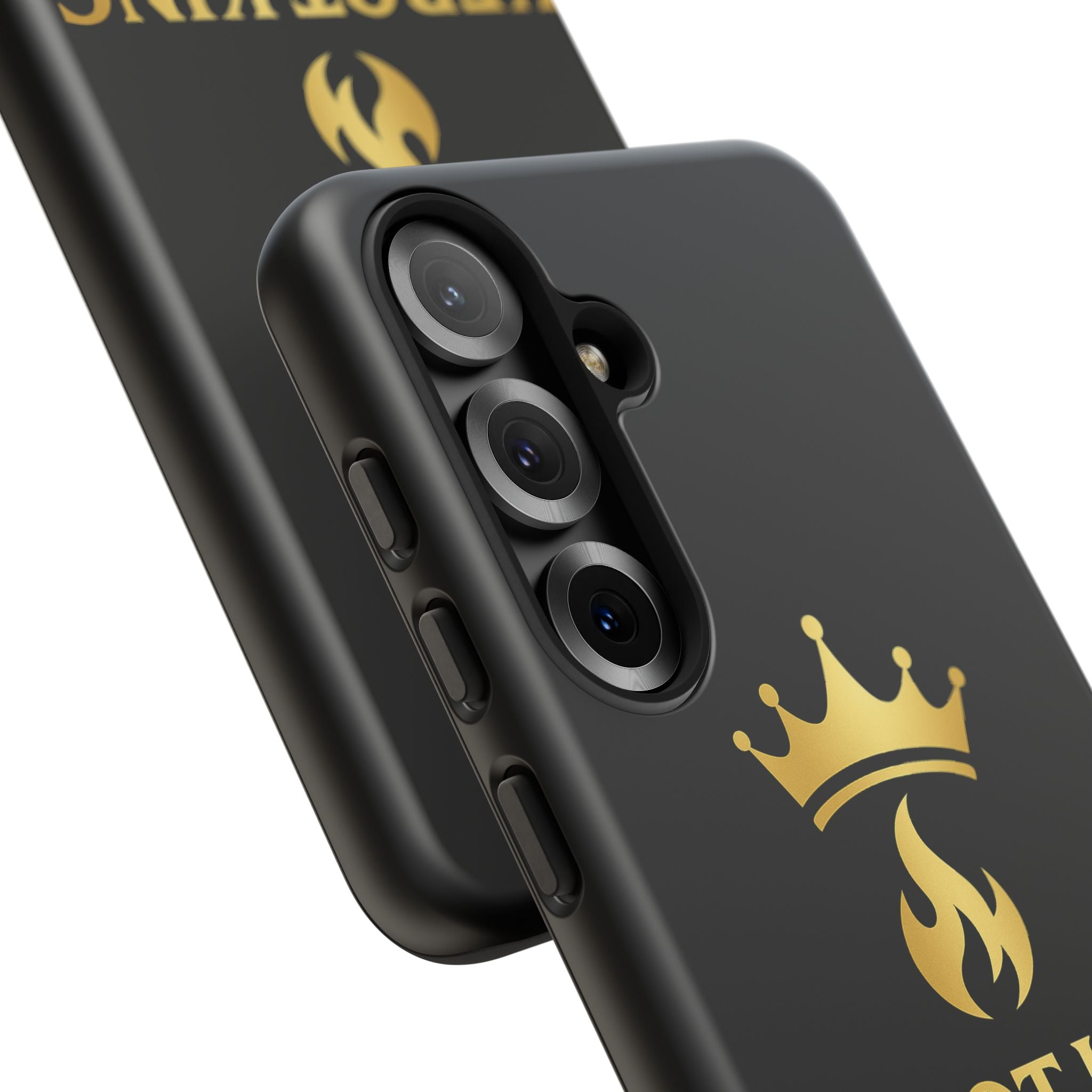 Tough Cases: Stylish Phone Case for Kings, Crown Design, Unique Gift, Protective Cover, Birthday, Celebration, Everyday Use