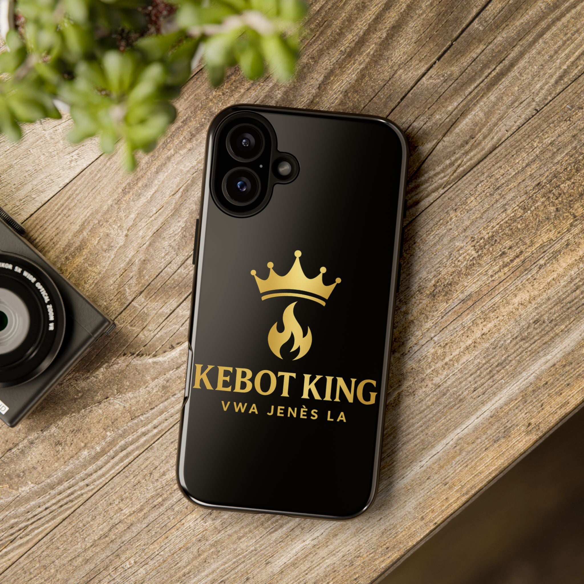 Tough Cases: Stylish Phone Case for Kings, Crown Design, Unique Gift, Protective Cover, Birthday, Celebration, Everyday Use