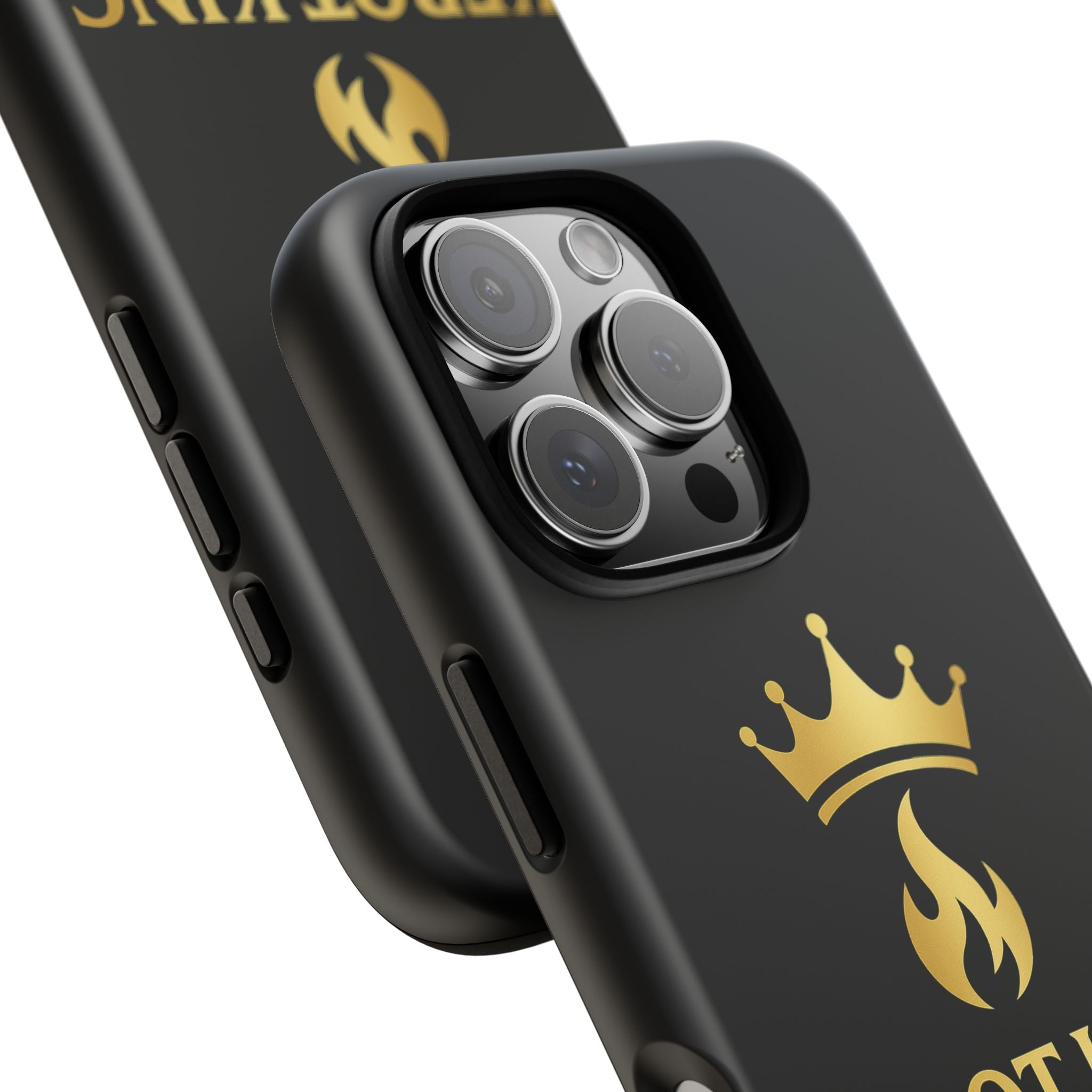 Tough Cases: Stylish Phone Case for Kings, Crown Design, Unique Gift, Protective Cover, Birthday, Celebration, Everyday Use