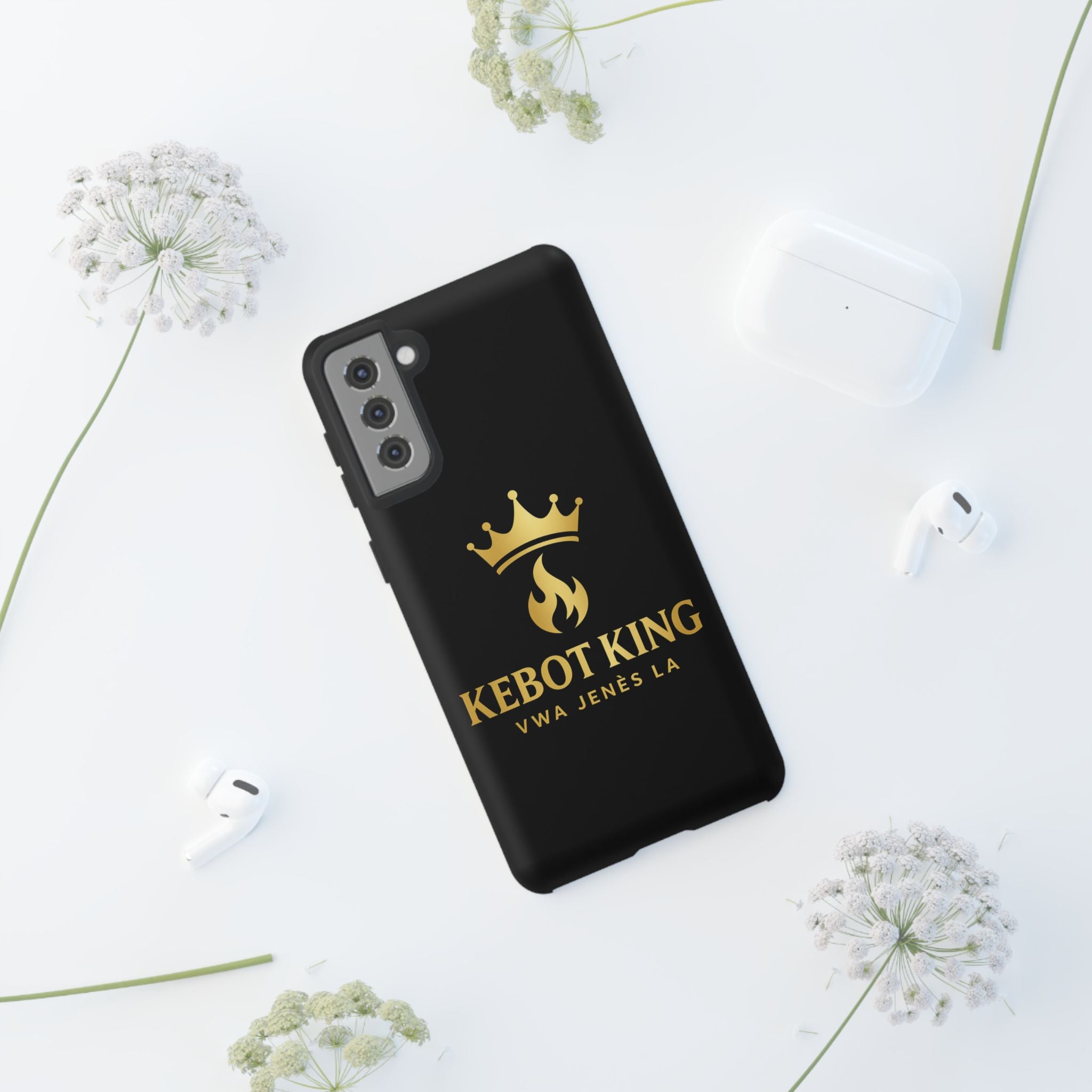 Tough Cases: Stylish Phone Case for Kings, Crown Design, Unique Gift, Protective Cover, Birthday, Celebration, Everyday Use