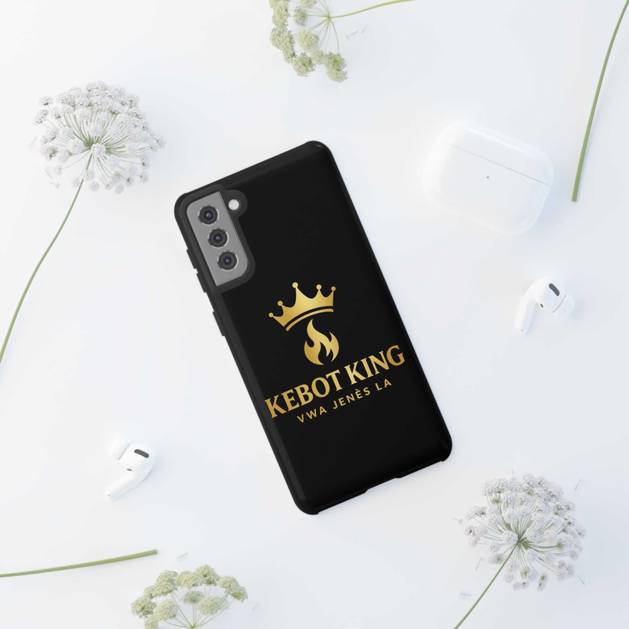 Tough Cases: Stylish Phone Case for Kings, Crown Design, Unique Gift, Protective Cover, Birthday, Celebration, Everyday Use